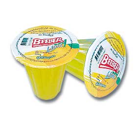 orange fruit juice with carrageenan and konjacku 200 cc