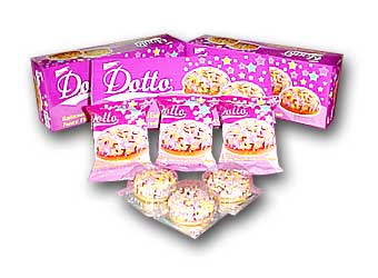 dotto chocolate flavoured marshmallow biscuit