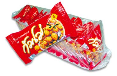Baked Peanuts Squid Coated Gummo Brand
